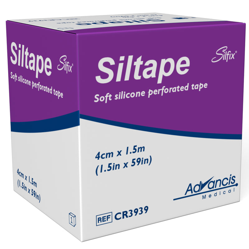Siltape medicinsk silikontejp 4 cm x 1,5 m