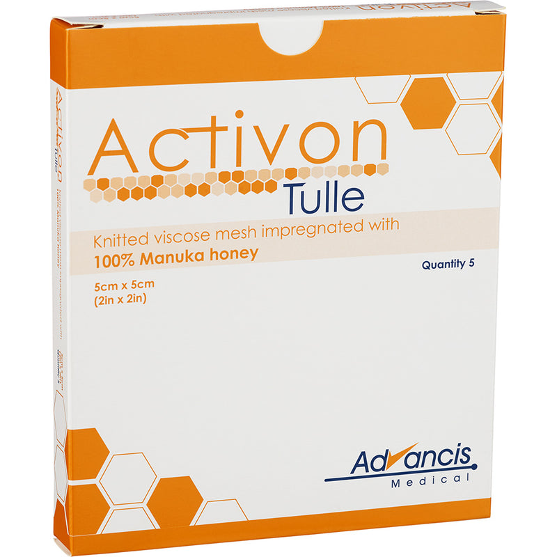 Activon Tulle 5x5cm (5-pack)